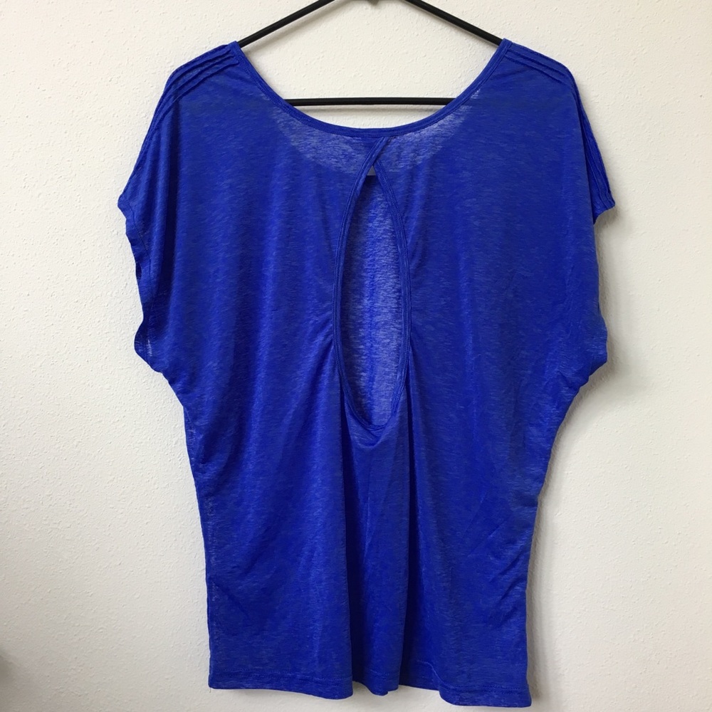 Blue Soybu work out top
